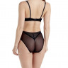 Высокие сетчатые трусики High Waisted Brief