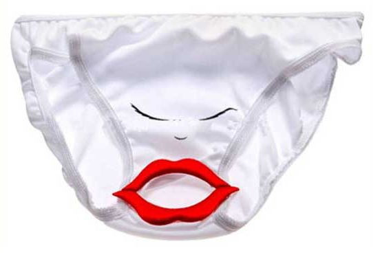 Женские трусики с ротиком 