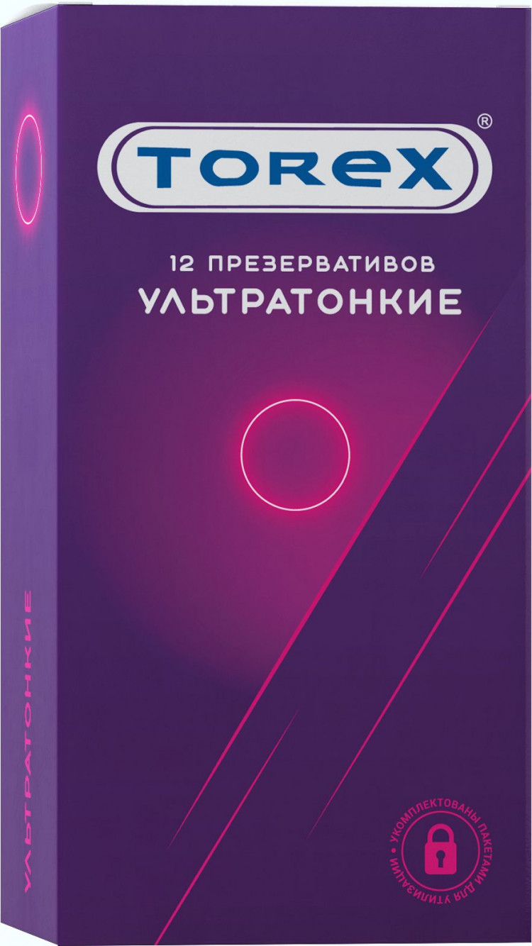 Презервативы Torex  Ультратонкие  - 12 шт. 
