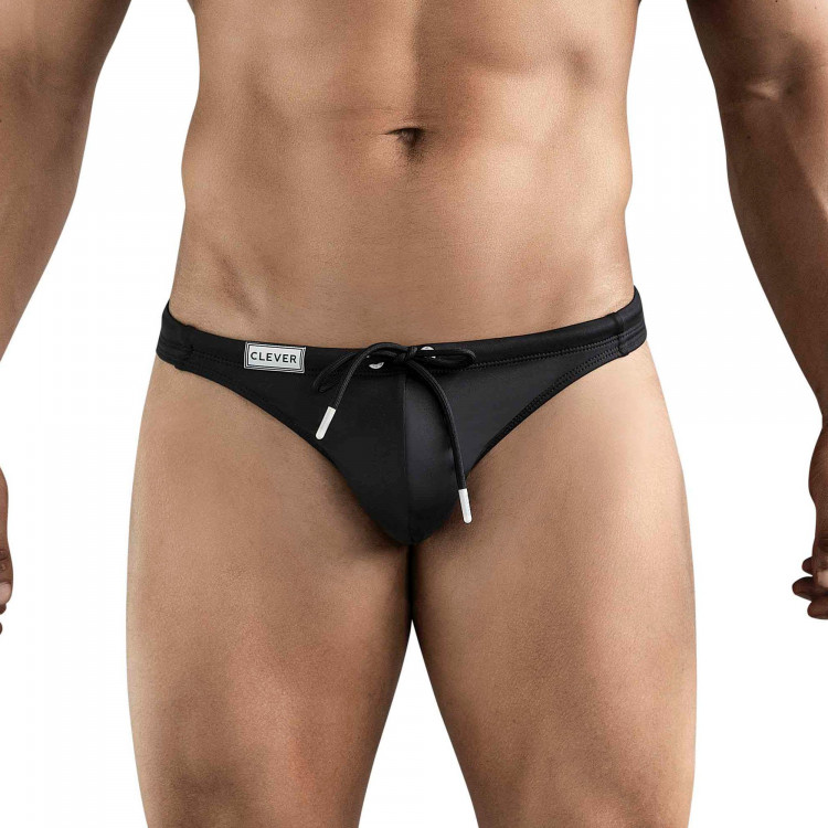 Черные мужские плавки-тонги Rio Swimsuit Thong 