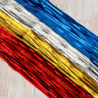 Дождик  Матовый  200х100 см, микс