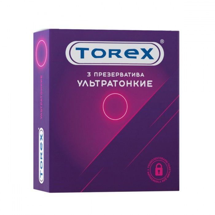 Презервативы Torex  Ультратонкие  - 3 шт. 