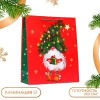 Новый год. Пакет подарочный  Тебе подарок , 26 х 32 х 12 см.