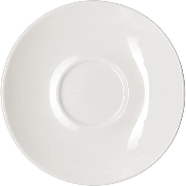 Белое блюдце «Кунстверк» (диаметр 10,5 см) 