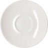 Белое блюдце «Кунстверк» (диаметр 10,5 см)
