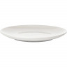 Белое круглое блюдо «Кунстверк» без борта (диаметр 32,4 см)