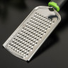 Тёрка мелкая Доляна Lime, 22,8 см, цвет чёрно-зелёный