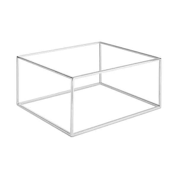 Подставка фуршетная «Азия Плюс» GN 1/3, GN 2/3;сталь нерж.;,H=17,6,L=35,4,B=32,5см;хромовый 