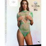 Боди с рукавами 3/4 и наклейкой на лицо Short Sleeve Teddy & Dazzling Sticker