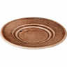 Фарфоровое блюдце «Маррон Реативо» (диаметр 15,5 см) Фарфоровое блюдце «Маррон Реативо» (диаметр 15,5 см)
