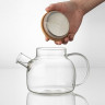 Заварочный чайник «Проотель» из термостойкого стекла (объем 1 л)