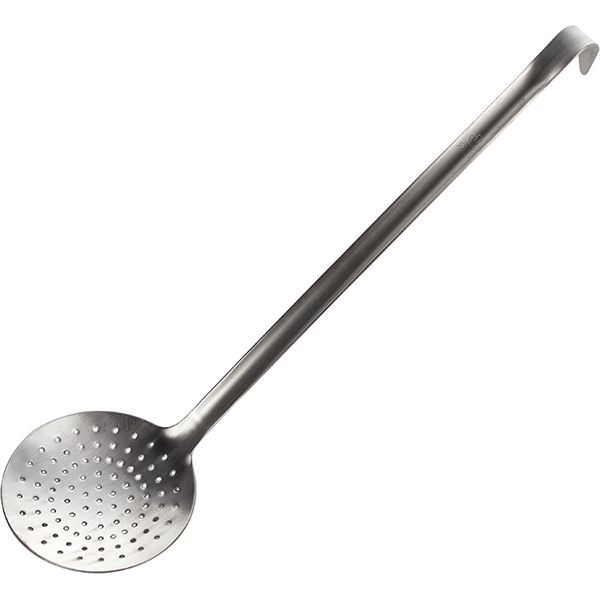 Шумовка;сталь нерж.;D=18,H=9,L=65см;металлич. 
