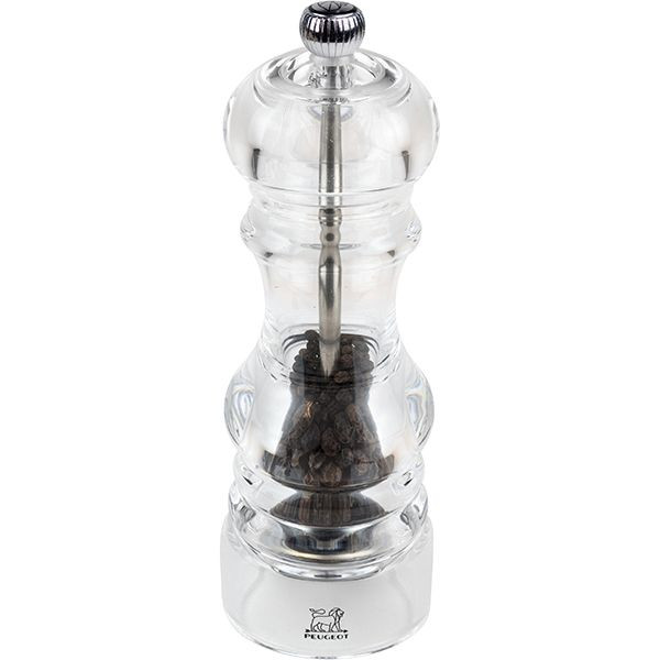 Мельница для перца «Нэнси» металлический механизм;акрил;,H=18см 