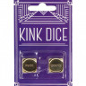 Золотистые игральные кубики Kink Dice