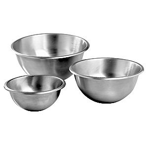 Миска;сталь нерж.;1,9л;D=20,H=9см;металлич. 