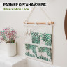 Подвесной органайзер с карманами «Тропики» (30х34 см)