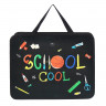 Папка с ручками А4, 330 х 260 х 75 мм, пластиковая, ручки-тесьма, Calligrata School, МИКС