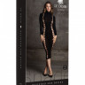 Эффектное длинное платье Carme XI Dress with Turtleneck