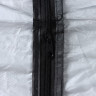 Серый чехол для одежды (60х90 см)