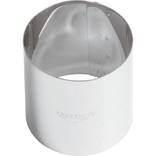 Кольцо кондитерское;сталь нерж.;D=6,H=6см;металлич. 