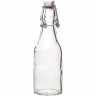 Бутылка «Свинг» с пробкой;стекло,пластик;250мл;D=64,H=192,L=50мм