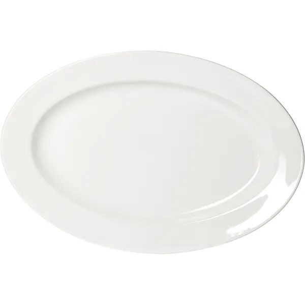 Белое овальное блюдо «Кунстверк» 