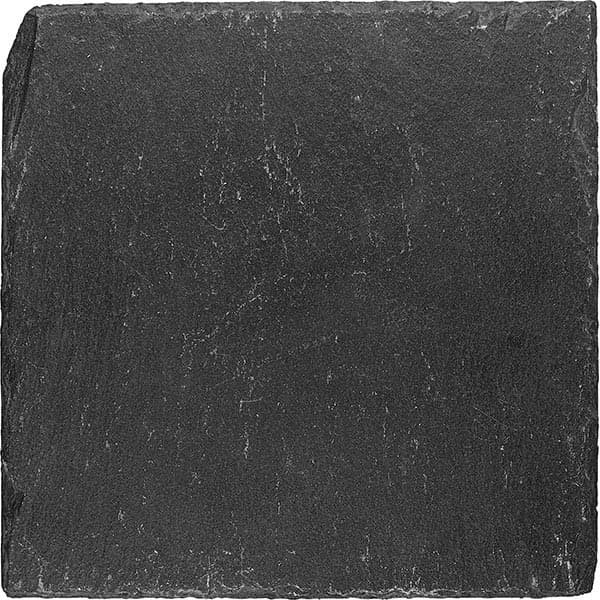 Блюдо для подачи;сланец натур.;,H=5,L=200,B=200мм;черный 