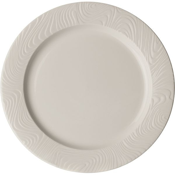 Тарелка «Оптик» мелкая;фарфор;D=305,H=20мм;белый 