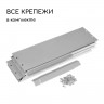 Оцинкованная шестиугольная клумба (длина 100 см)