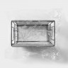Серая корзина для хранения LaDоm (25х15х12 см)