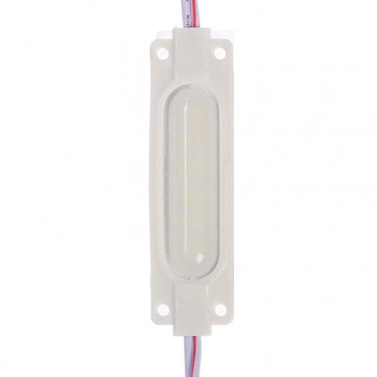 Светодиодный модуль SMD5730, 2 Вт, 6 LED, 190 Lm, IP65, 6500К , 12 V БЕЛЫЙ, набор 20 шт. 