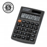 Калькулятор карманный Citizen  SLD-200NR , 8-разрядный, 62 х 98 х 10 мм, двойное питание, чёрный