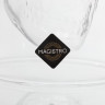 Стопка стеклянная с двойными стенками Magistro «Череп», 100 мл, 8×8,5 см