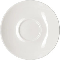 Белое блюдце «Кунстверк» (диаметр 10,5 см)