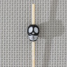 Шпажки El Dia de Muertos, 25 шт, 12 см, бамбук, цвет чёрный