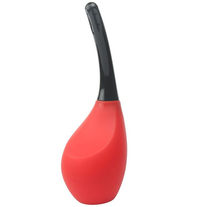 Анальный душ MENZSTUFF 310ML ANAL DOUCHE RED/BLACK 