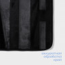 Черный коврик для ванной Bath (50х80 см)