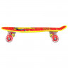 Пенниборд ONLYTOP SUPER COOL, 56х16 см, колёса световые PU 60х45 мм, ABEC 7, алюминиевая рама
