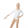 Купальник для гимнастики и танцев Grace Dance, р. 34, цвет белый