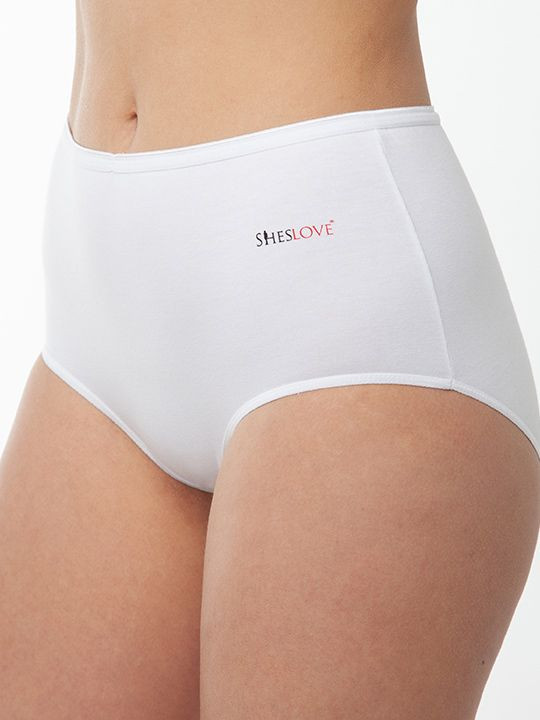 Высокие трусики из модала и хлопка 