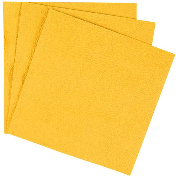 Салфетки бумажные «Папирус» 33*33см[300шт];бум. салфет.;,H=12,L=33,B=16,5см;желт. 