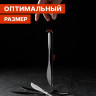 Ножи столовые из нержавеющей стали Доляна Sentiment, длина 23 см, 6 шт, цвет серебряный