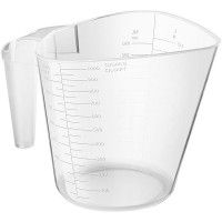 Кувшин мерный;полипроп.;1,3л;D=20,H=14см;прозр.