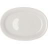 Блюдо «Портофино» овальное;фарфор;,H=2,L=30,B=21см;белый