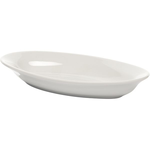 Селедочница «Кашуб-хел»;фарфор;,H=2,L=17,B=10см;белый 