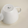 Чайник заварочный фарфоровый SL Home «Волна в камне», 1 л, 22×13×15,5 см, цвет белый