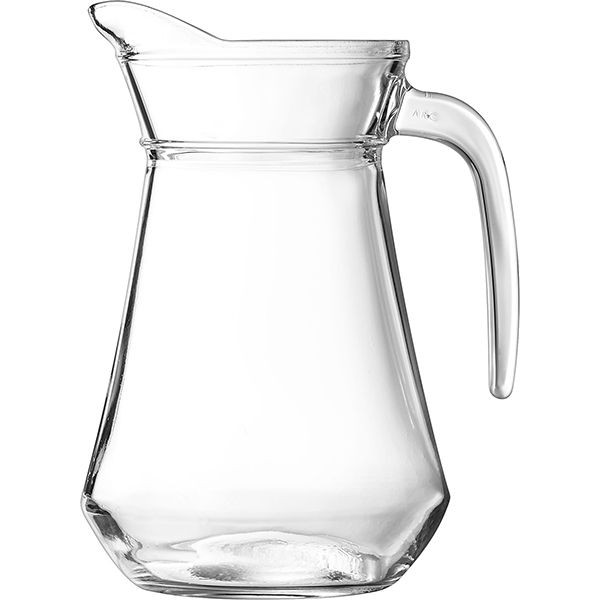 Кувшин;стекло;1л;D=90,H=190,L=150,B=4мм;прозр. 