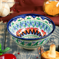 Коса Риштанская Керамика  Узоры  15 см, малая, микс!