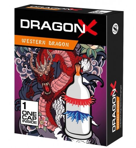 Презерватив Sitabella Dragon WESTERN с усиками 