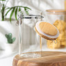 Стеклянная банка для сыпучих продуктов с бугельным замком «Эко» (1,2 л.)
